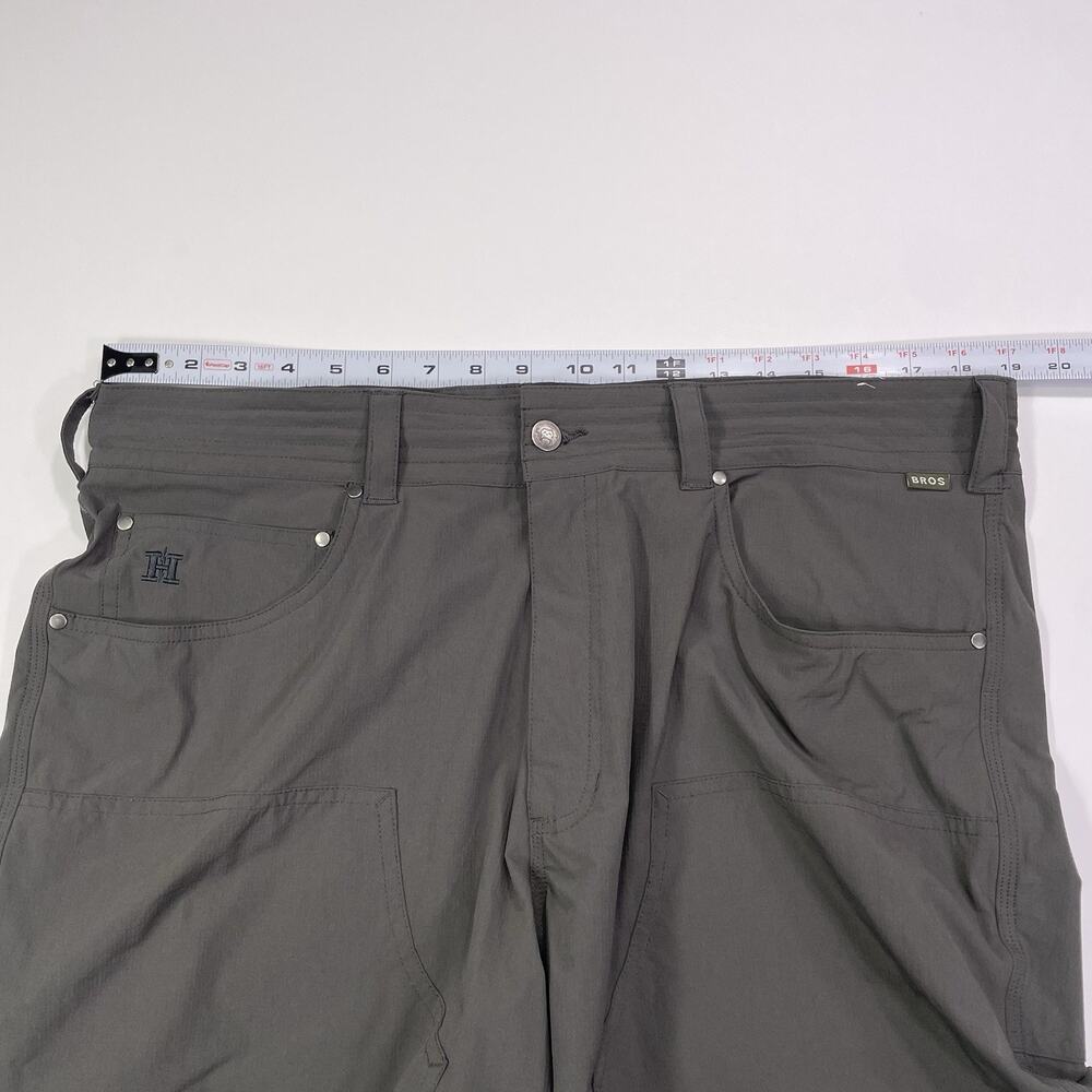 Howler Bros Shorts Men’s 38 Gray 9.5” Inseam 5 Pocket - Picture 5 of 8